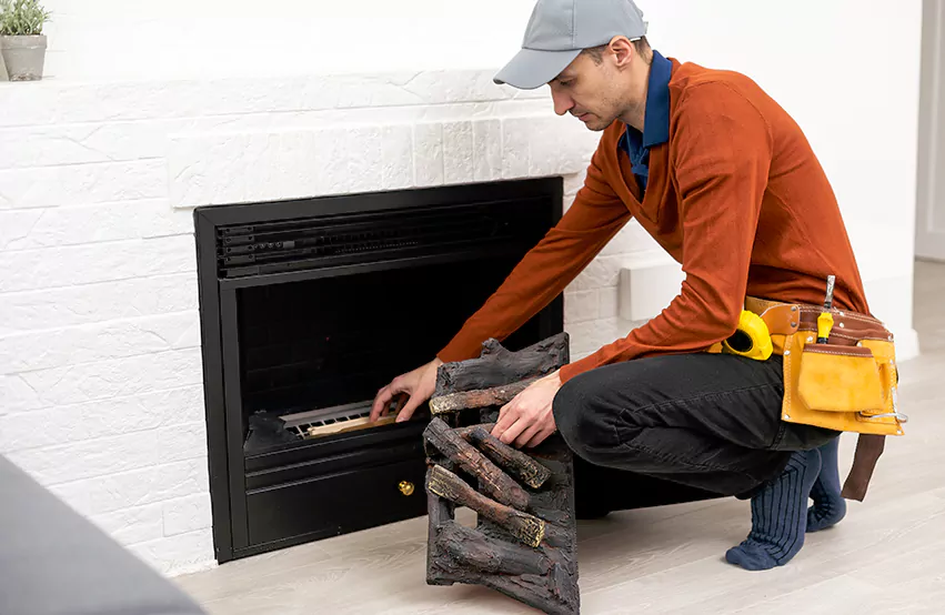 Wood Fireplace Repair in Burleson, TX